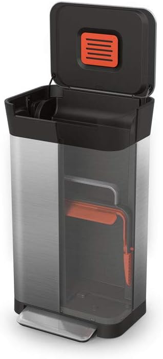 Smart compression trash can with deodorizing function