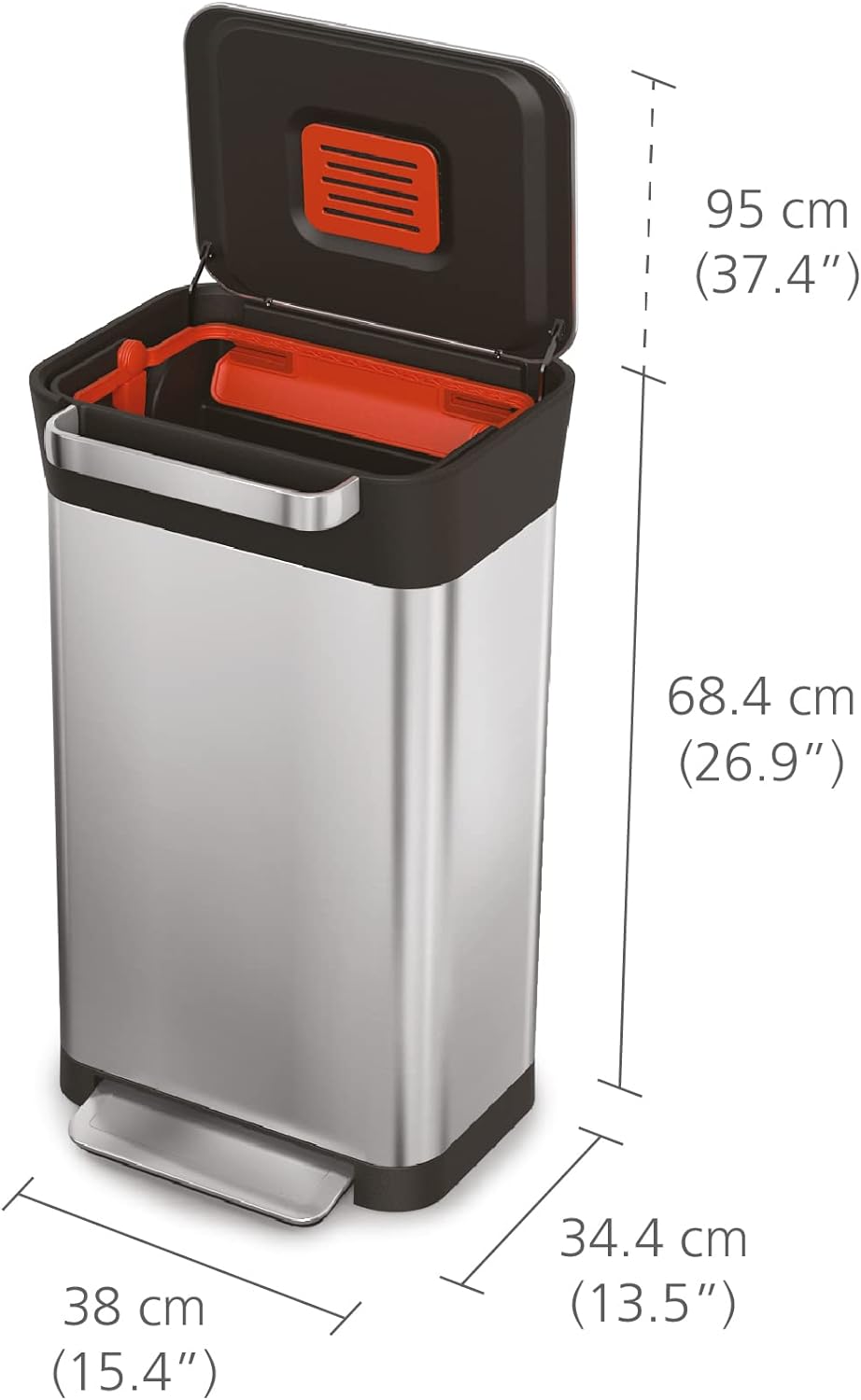 Smart compression trash can with deodorizing function