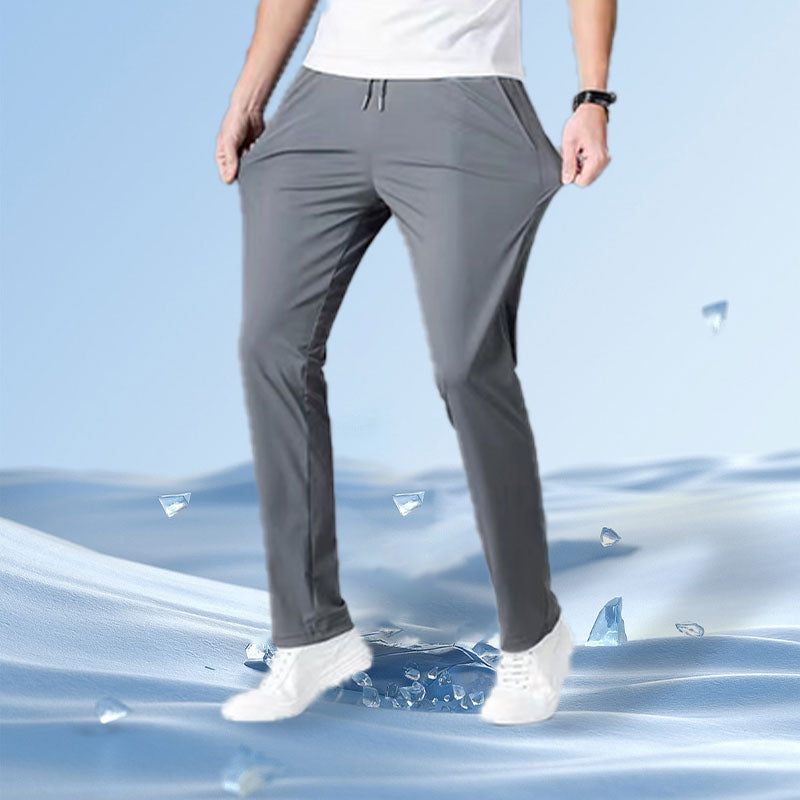 🔥🔥Summer Sale: Men's Elastic Waist Pants, Stay Cool & Stylish!