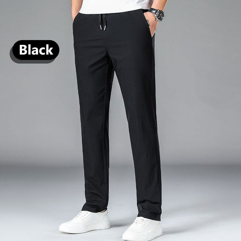 🔥🔥Summer Sale: Men's Elastic Waist Pants, Stay Cool & Stylish!